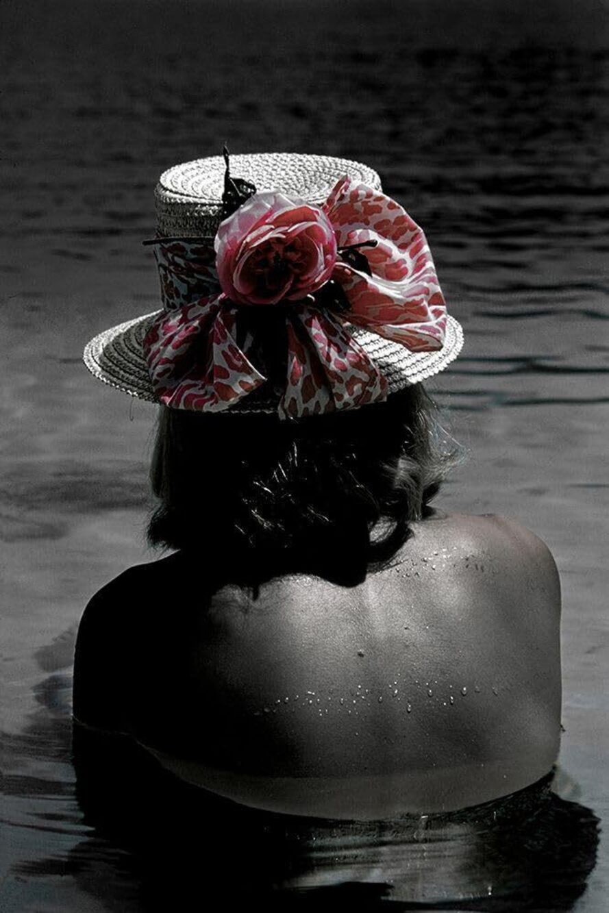 8005 Sun Hat w Red 1960 TF Poster Print - GST 24 x 36